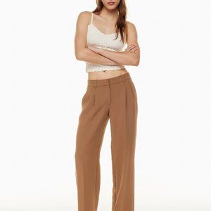 Wilfred The Effortless Pant™ Lo-Rise - Brown - Size 4 - New w/Tags!